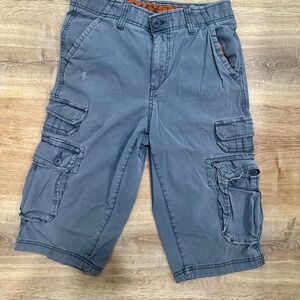 Urban Pipeline Gray Cargo Shorts Relaxed Fit